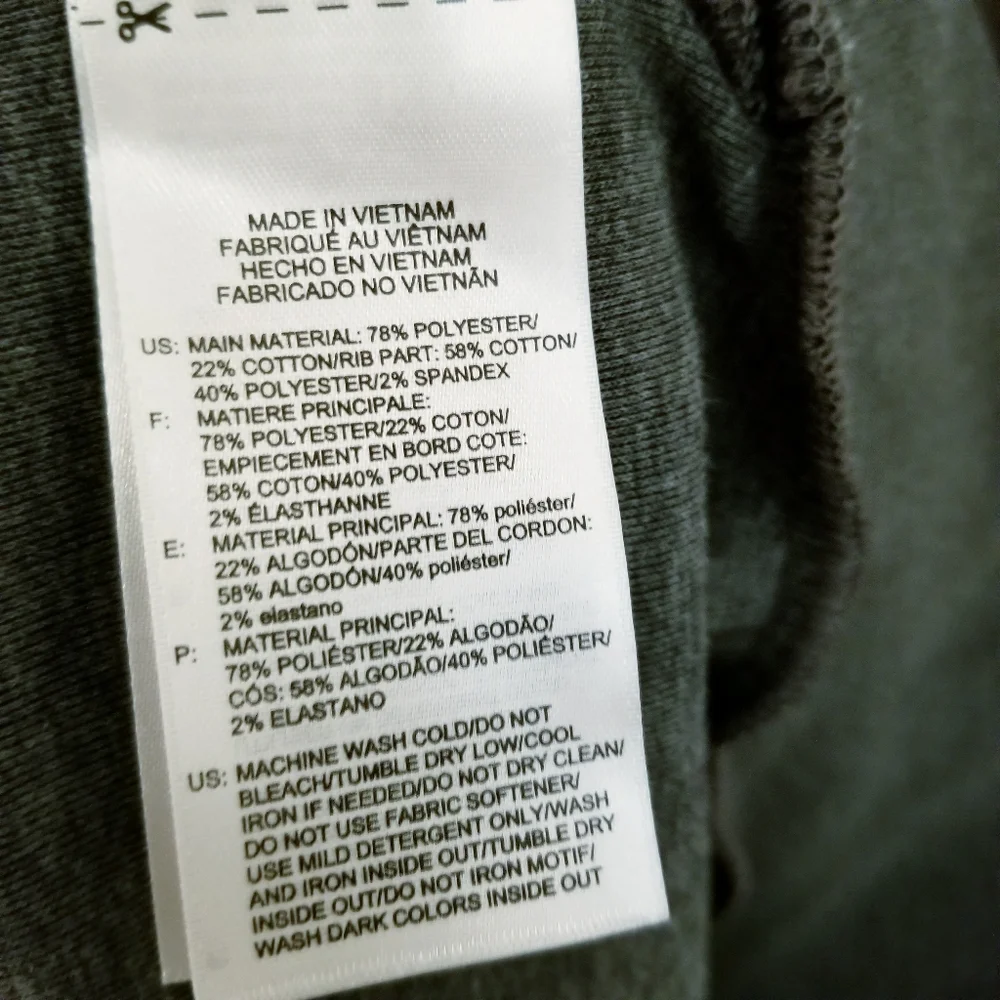 Reebok | Long Grey Sweatshirt Sweater Work Out Gym Top Crew - Picture 7 of 8